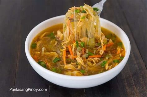 Chicken Sotanghon Soup Recipe .